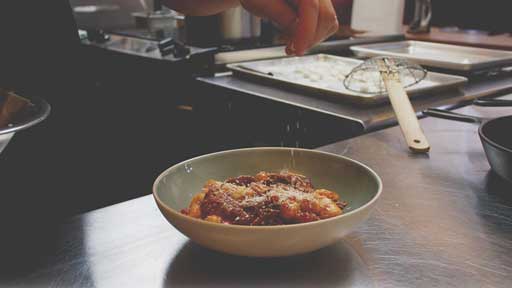 lamb gnocchi with parmesan