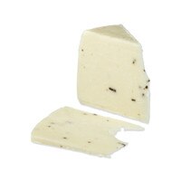 slices of pecorino al tartufo cheese