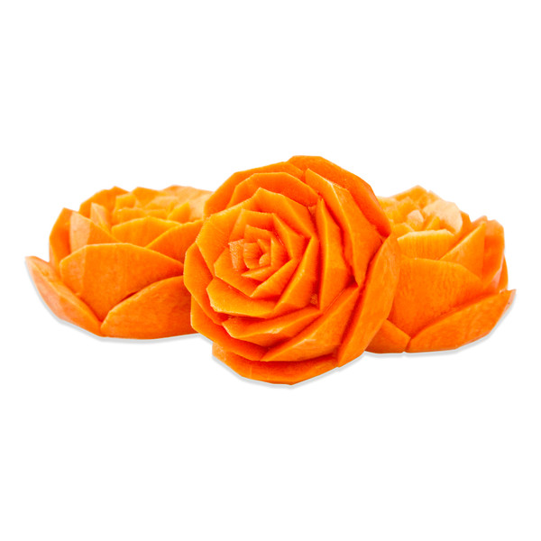 Hand Carved Roses-1