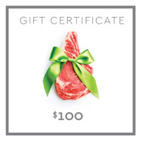 100 Gift Certificate