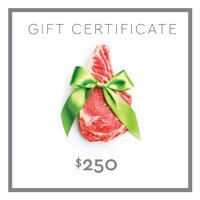 250 Gift Certificate