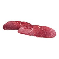 2 whole raw grass-fed Angus beef top sirloin pieces from New Zealand