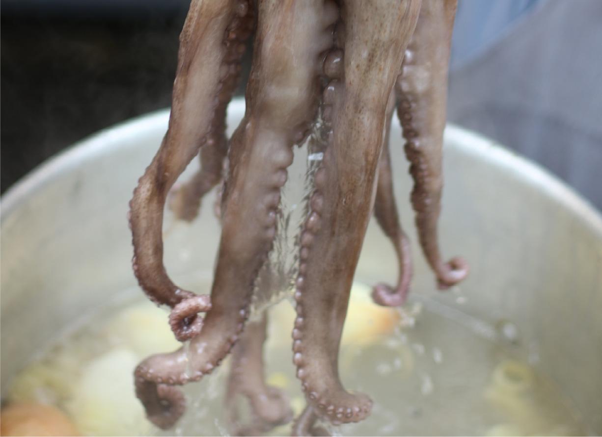 Cooking A Whole Octopus