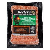 4-piece package of Beeler’s pure pork breakfast sausage links