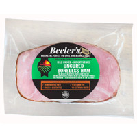 Package of Beeler’s pure pork ham steak