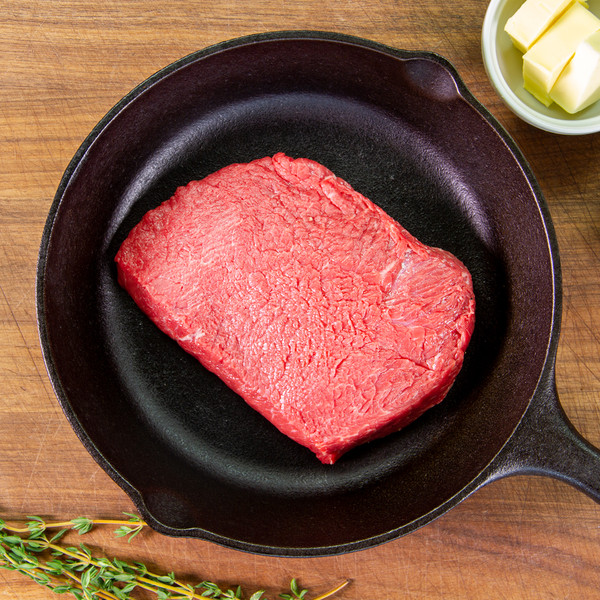 Grass-fed Beef Flat Iron Steaks-3