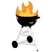grill flame icon