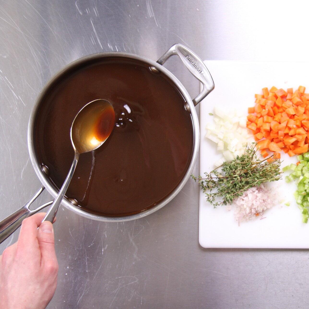 How To Make Veal Demi Glace Image